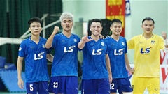 Thủ môn ĐT futsal Việt Nam mắc sai lầm, ĐKVĐ Thái Sơn Bắc suýt ôm hận 
